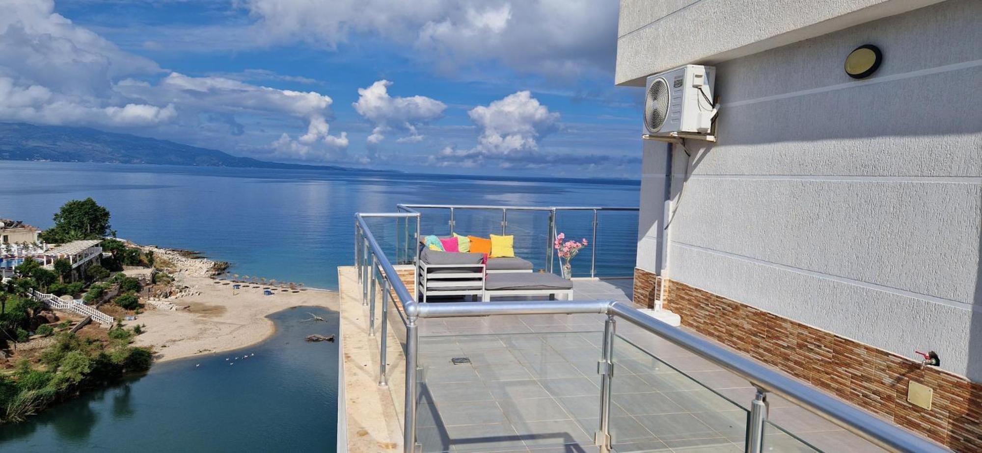 Sadet'S Penthouse Saranda Apartment Exterior photo