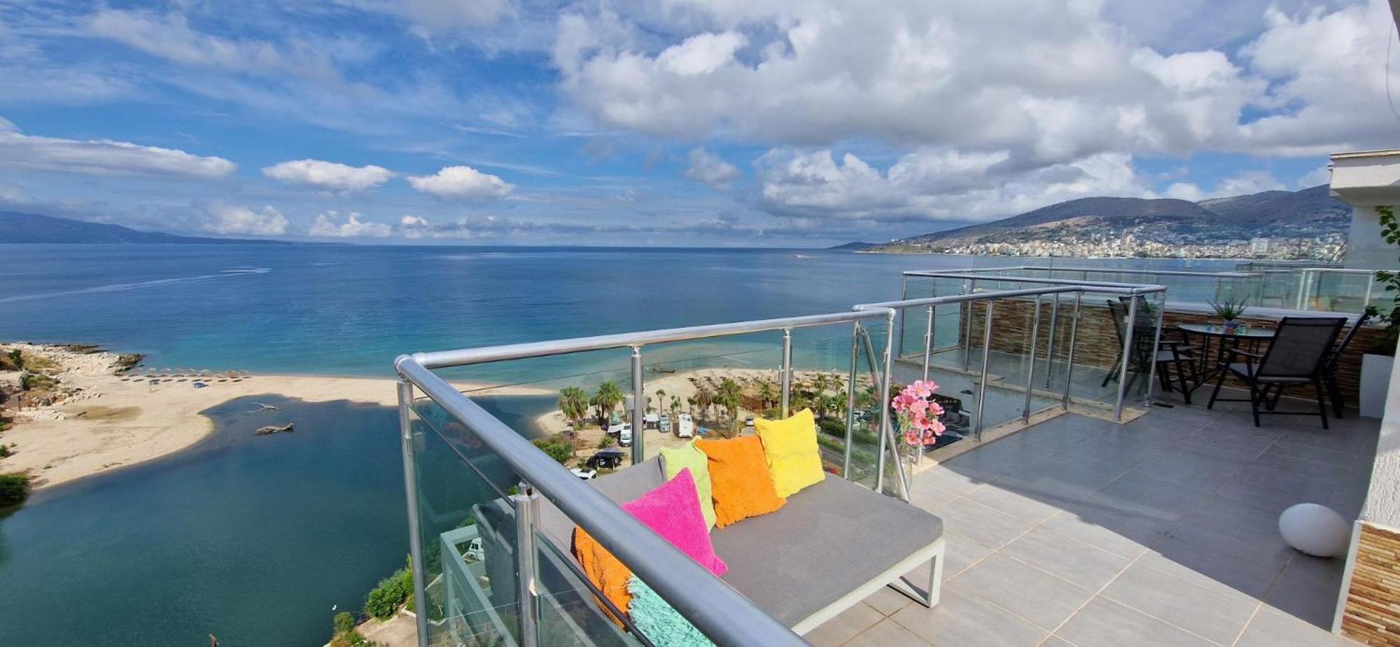 Sadet'S Penthouse Saranda Apartment Exterior photo
